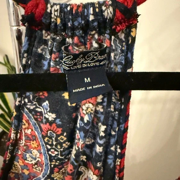 Lucky Brand Blue and Red Floral Dress - Picture 2 of 7